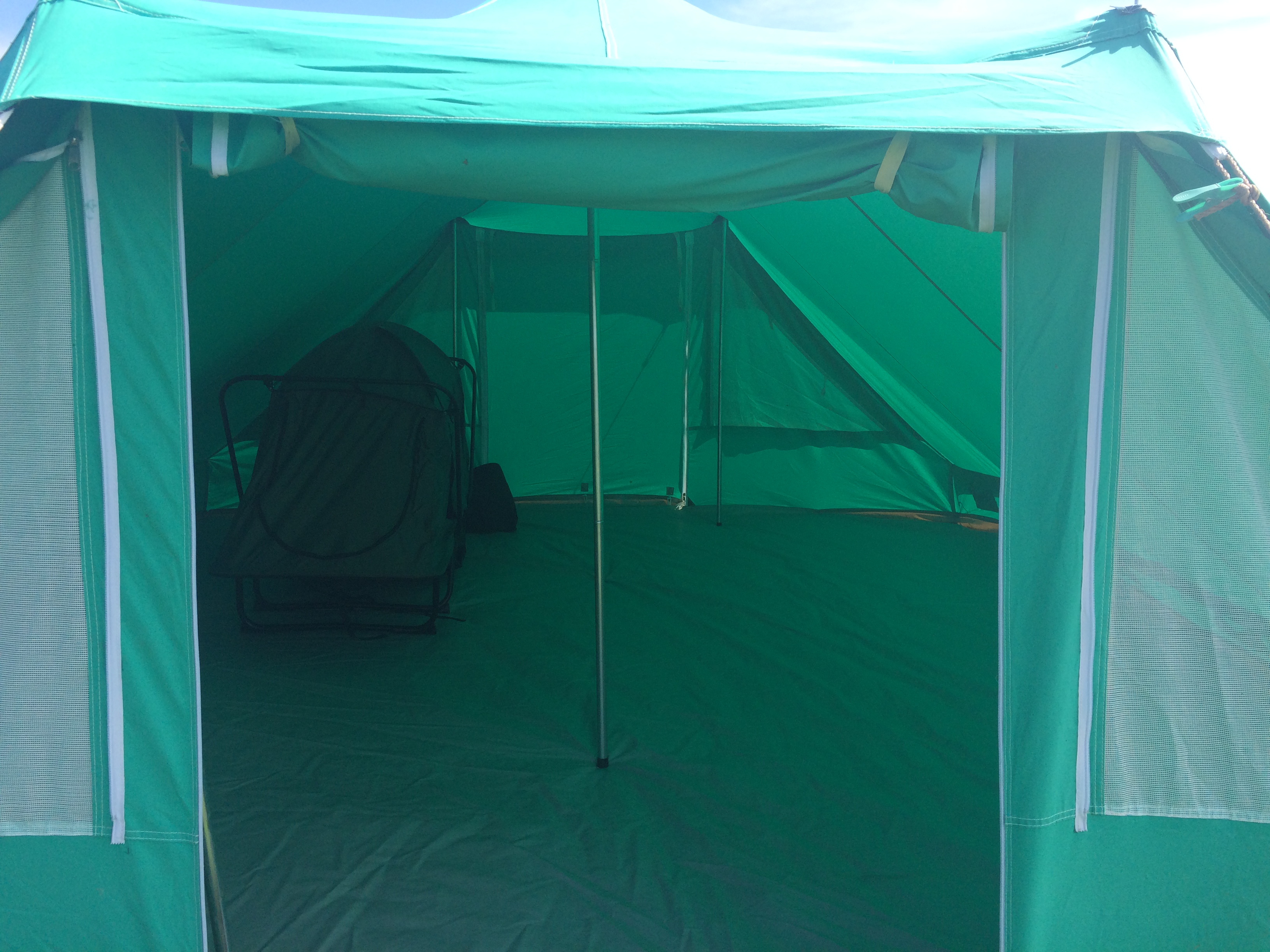 Nepal tent and cot tent